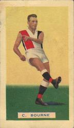 1934 Hoadley's Victorian Footballers #46 Charlie Bourne Front